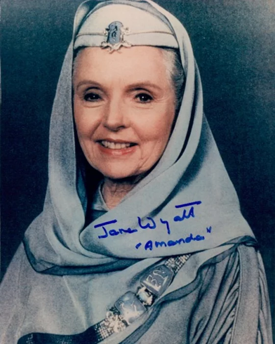 Jane Wyatt autograph