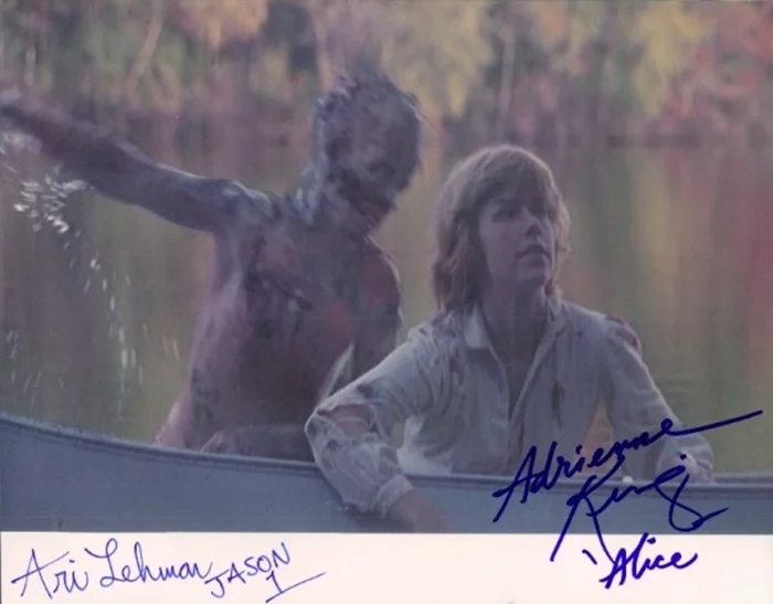 Friday The 13th autograph