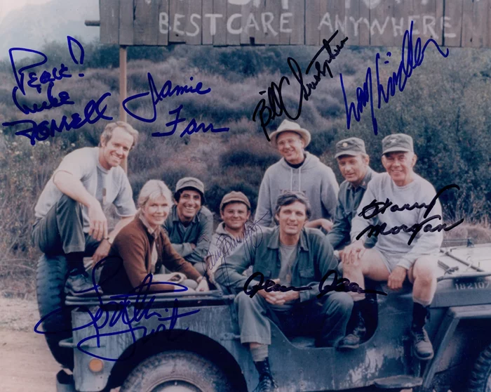 M*A*S*H autograph