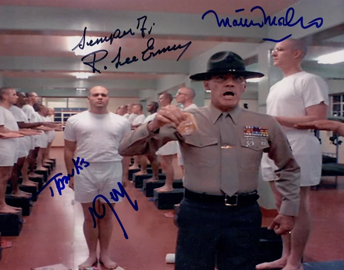Full Metal Jacket autograph