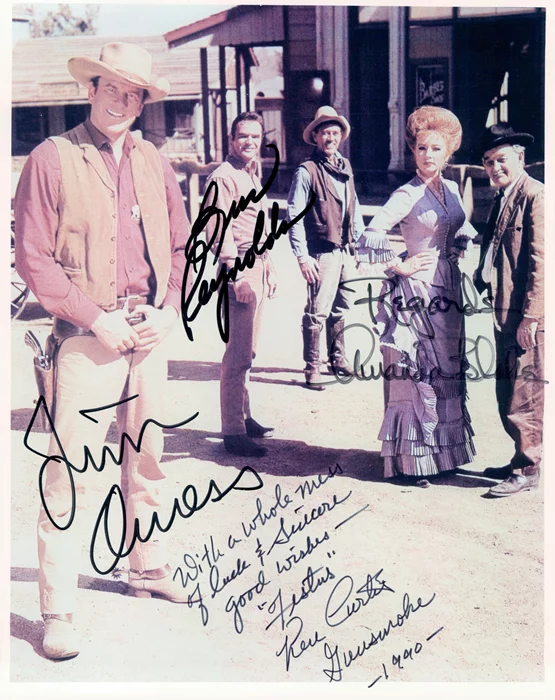 Gunsmoke autograph