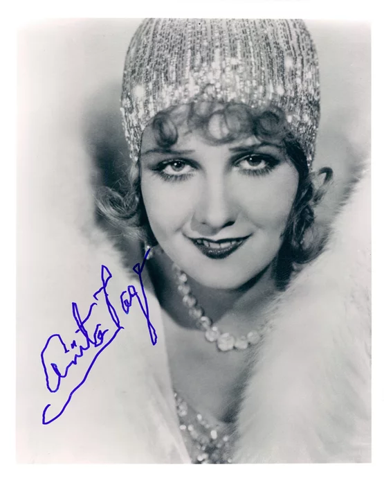 Anita Page autograph