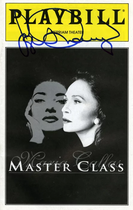 Faye Dunaway autograph