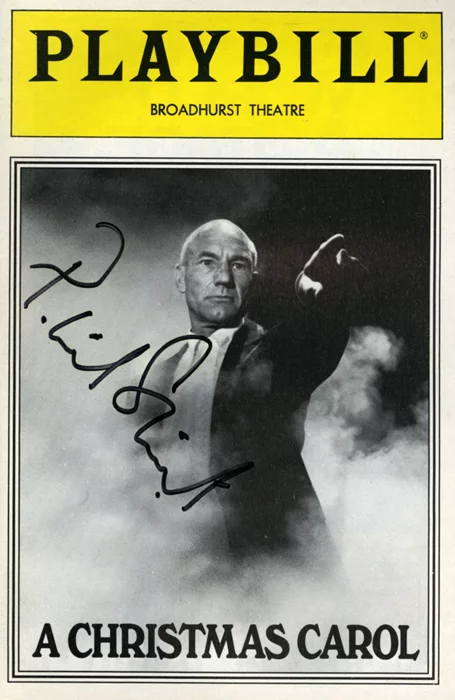 Patrick Stewart autograph