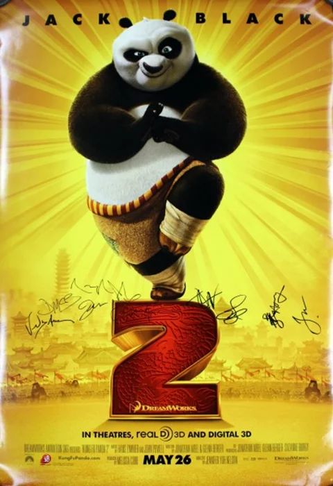 Kung Fu Panda autograph