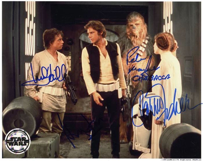 Star Wars: Episode IV - A New Hope autograph