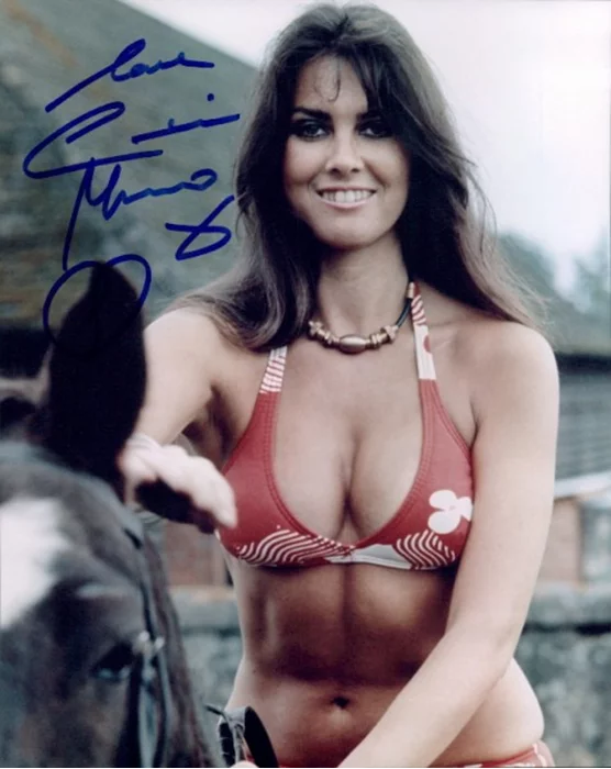 Caroline Munro autograph