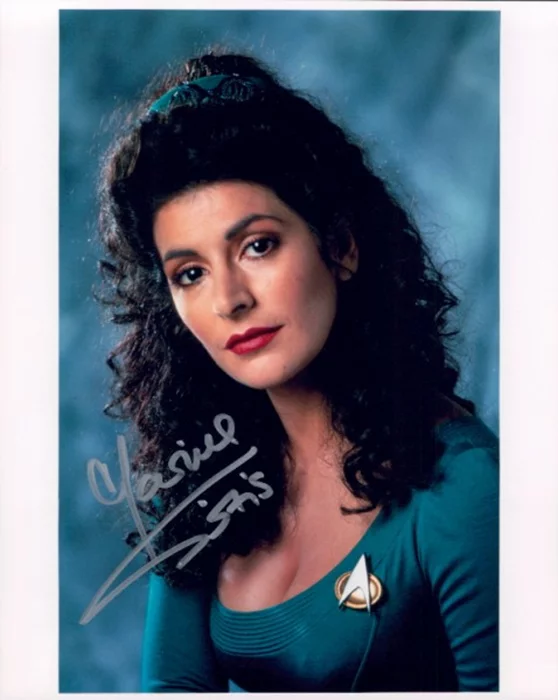 Marina Sirtis autograph