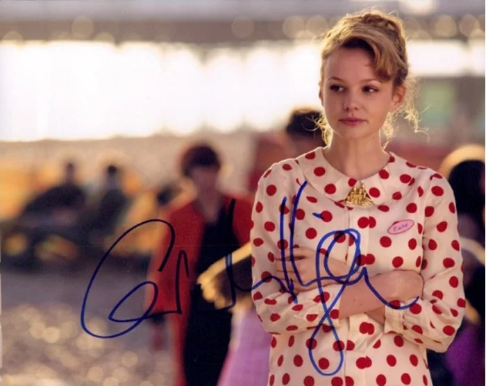 Carey Mulligan autograph