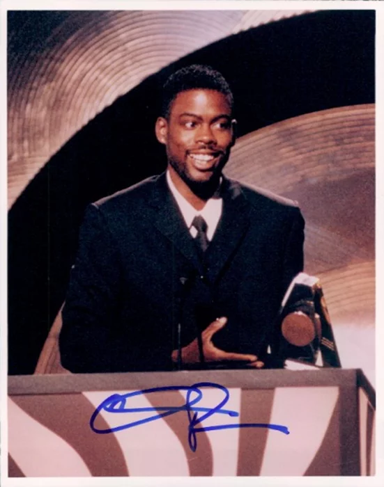 Chris Rock autograph