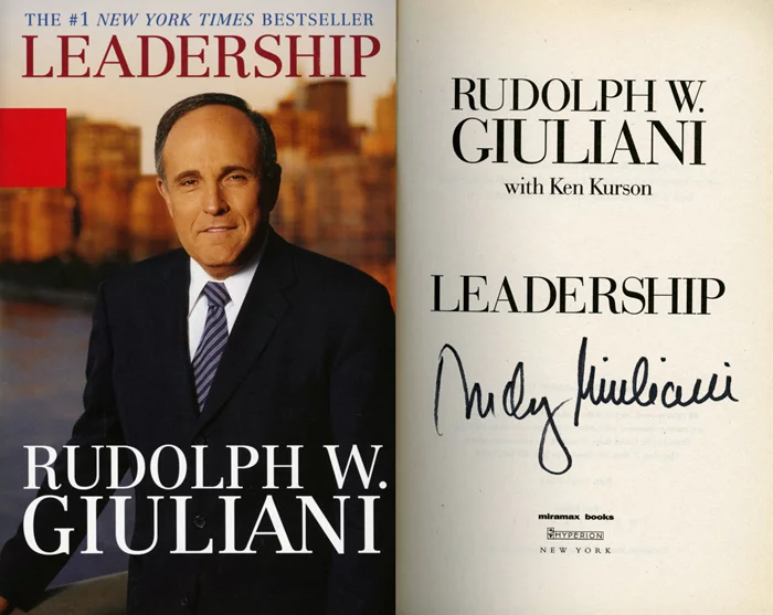 Rudy Giuliani autograph