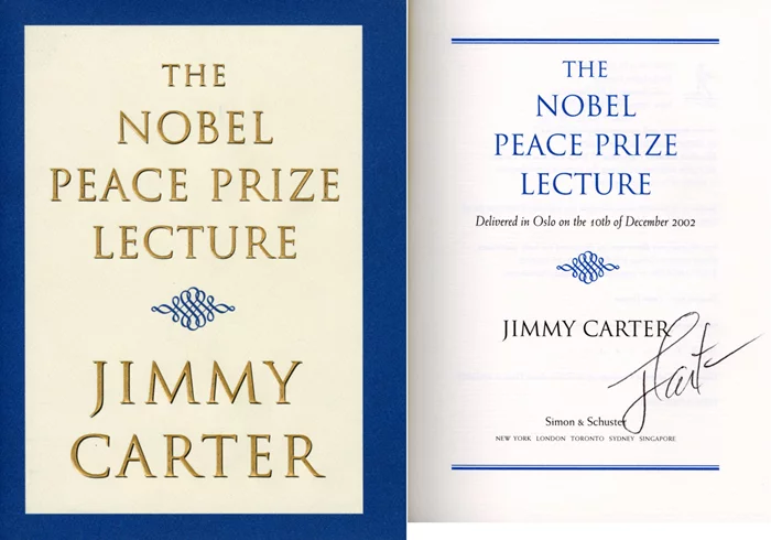 Jimmy Carter autograph