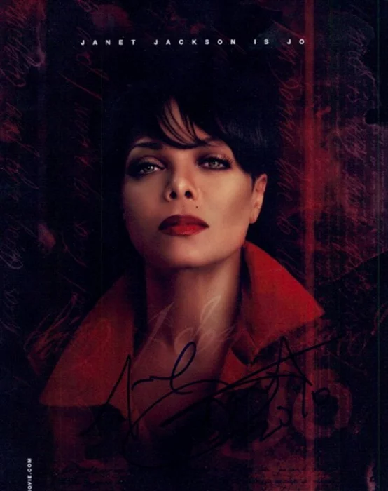 Janet Jackson autograph
