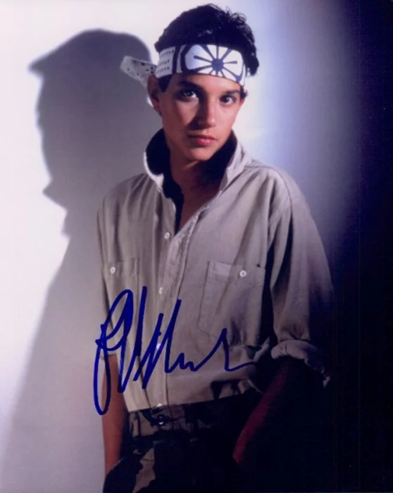 Ralph Macchio autograph