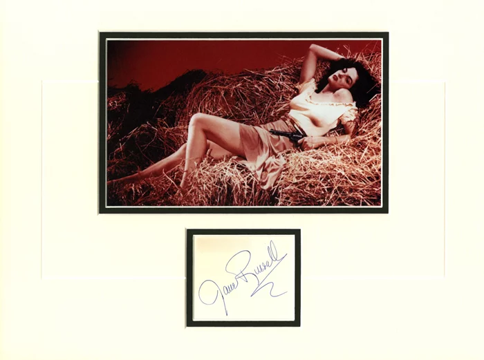 Jane Russell autograph
