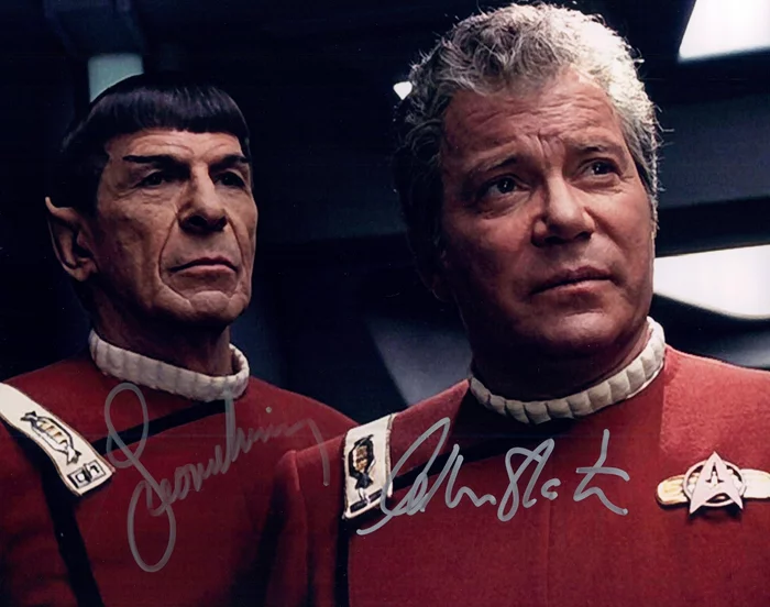 Star Trek autograph