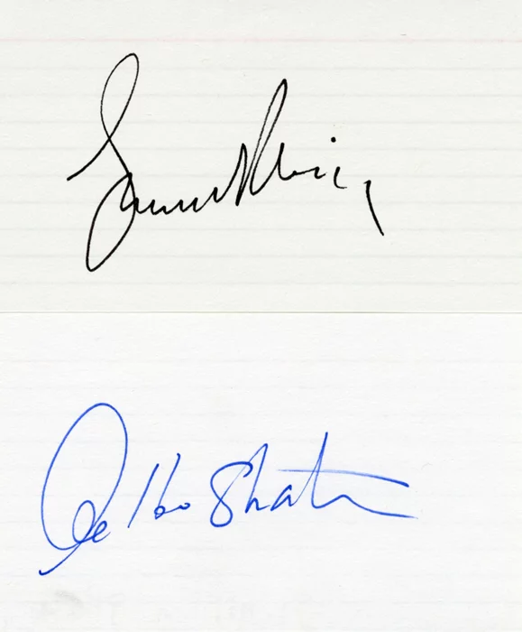 Star Trek autograph
