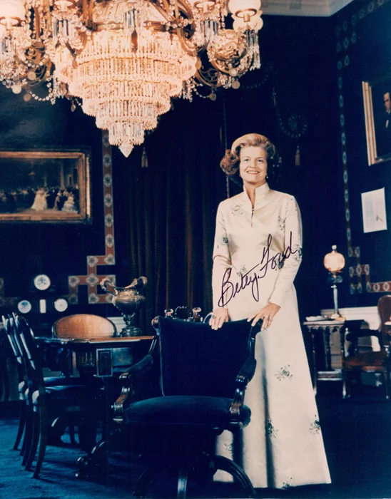 Betty Ford autograph