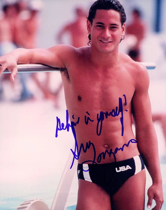 Greg Louganis autograph
