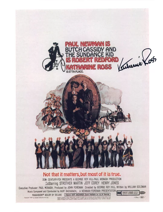 Katharine Ross autograph