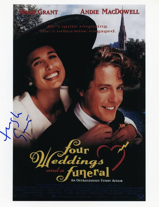 Hugh Grant autograph