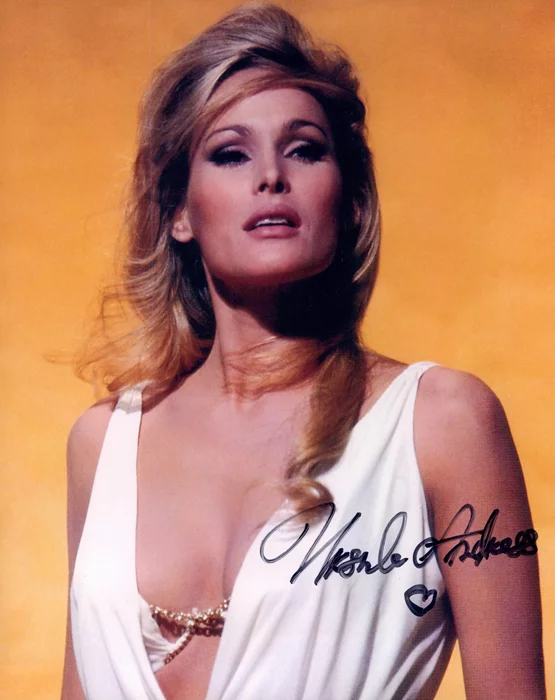 Ursula Andress autograph
