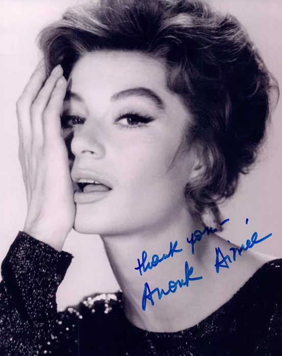 Anouk Aimee autograph