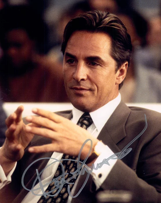 Don Johnson autograph