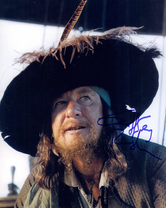 Geoffrey Rush autograph