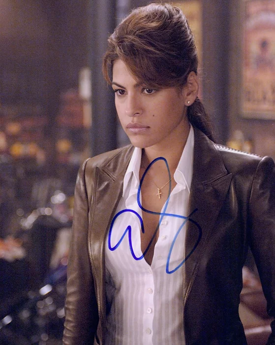 Eva Mendes autograph