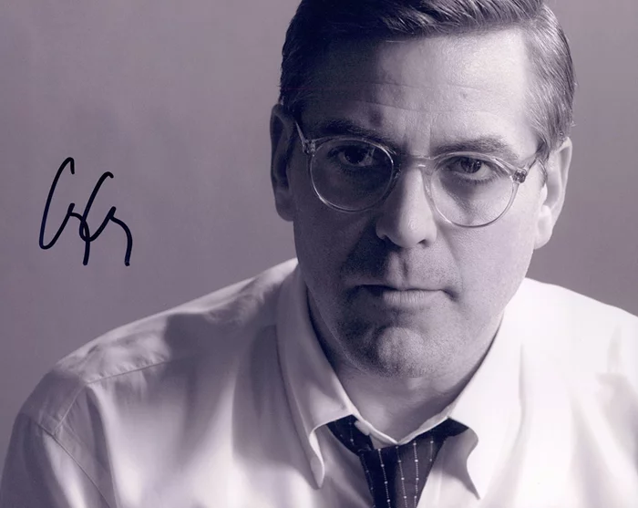 George Clooney autograph