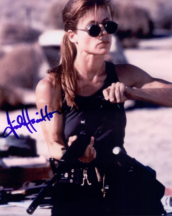 Linda Hamilton autograph