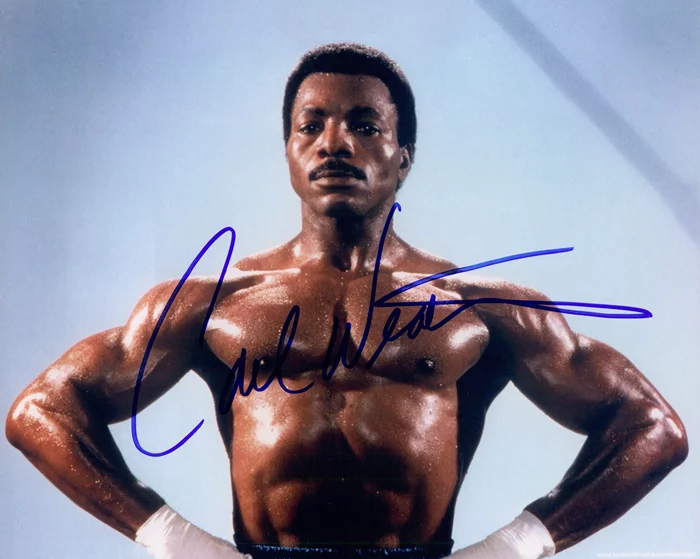 Carl Weathers autograph