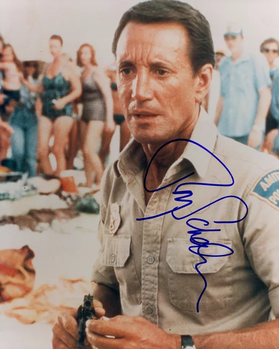 Roy Scheider autograph