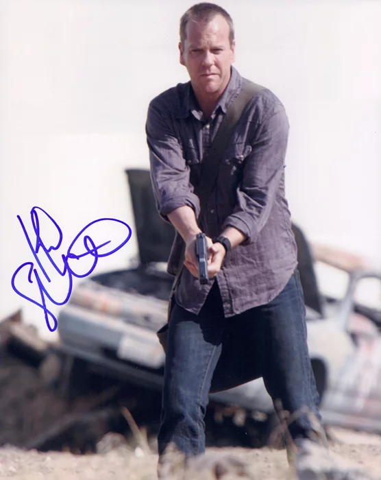 Kiefer Sutherland autograph