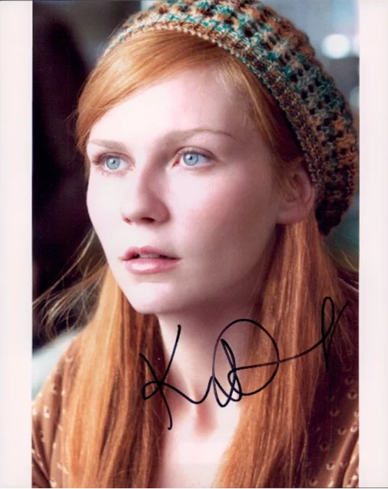 Kirsten Dunst autograph
