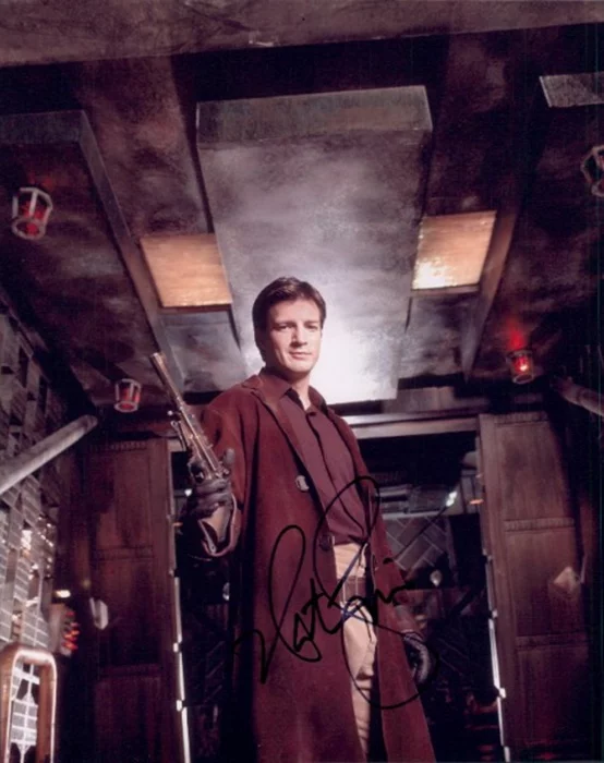 Nathan Fillion autograph