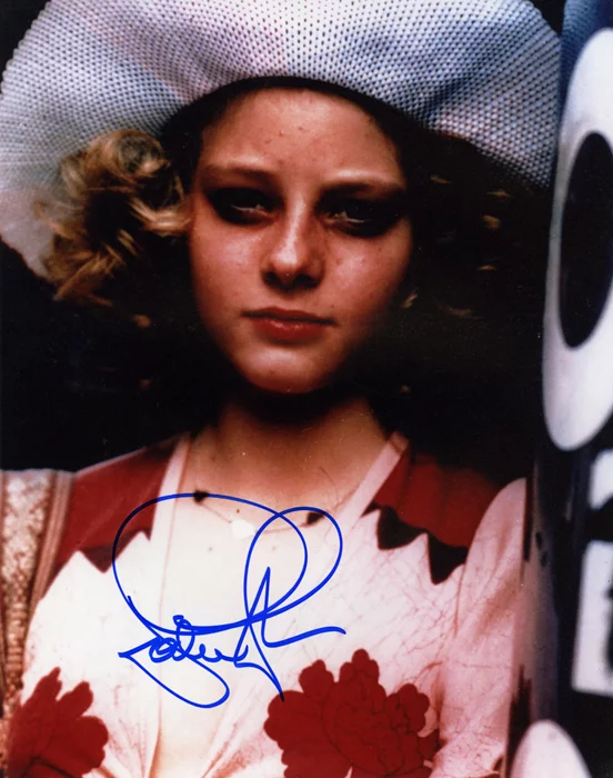 Jodie Foster autograph