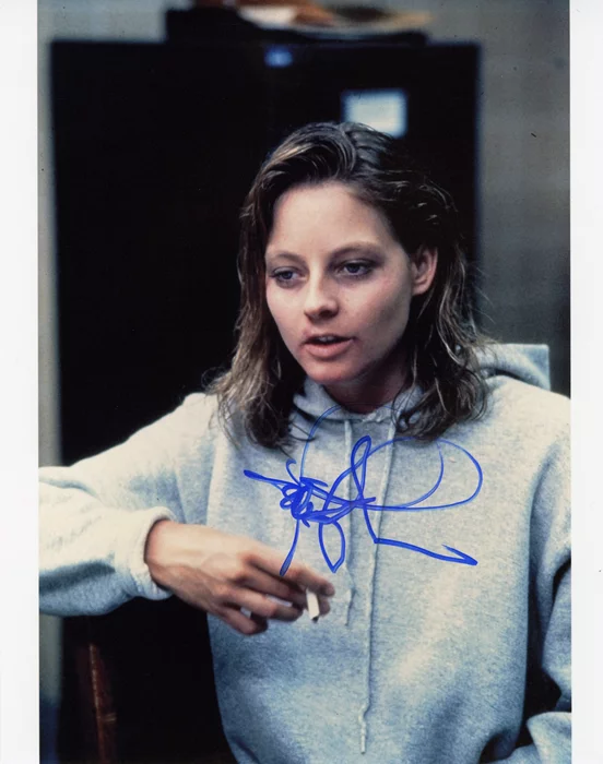 Jodie Foster autograph