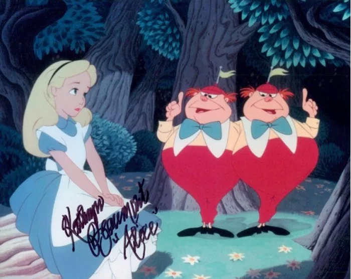 Kathryn Beaumont autograph