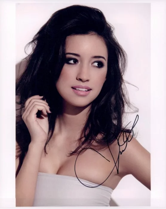 Christian Serratos autograph