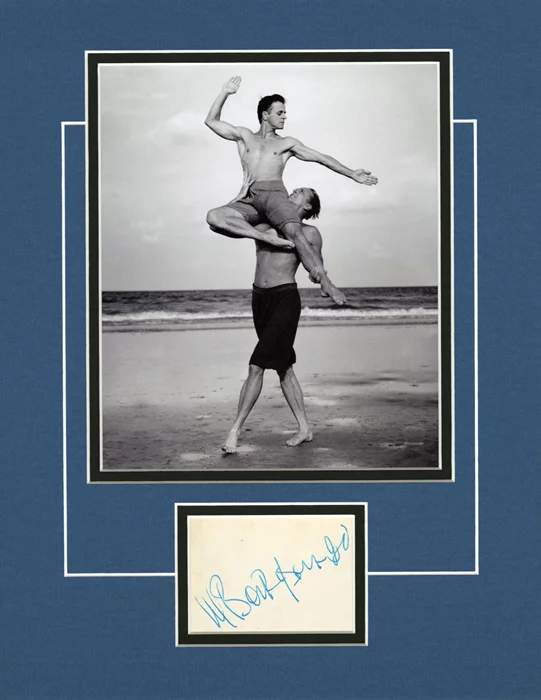 Mikail Baryshnikov autograph