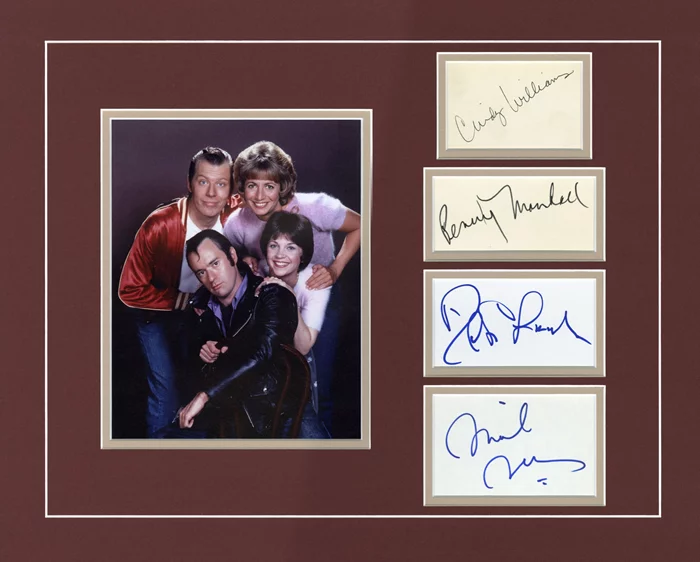 Laverne & Shirley autograph