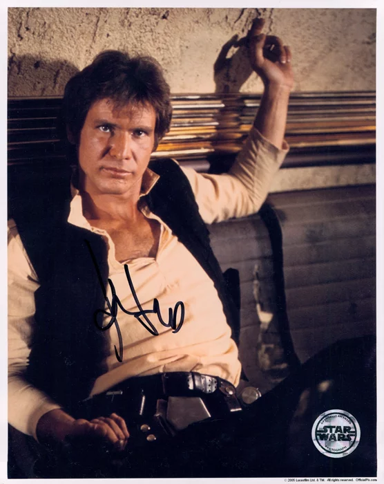 Harrison Ford autograph