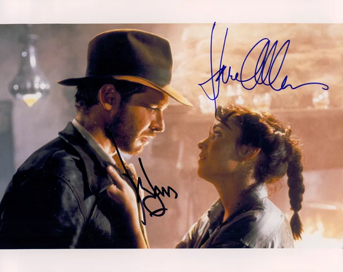 Raiders of the Lost Ark autograph