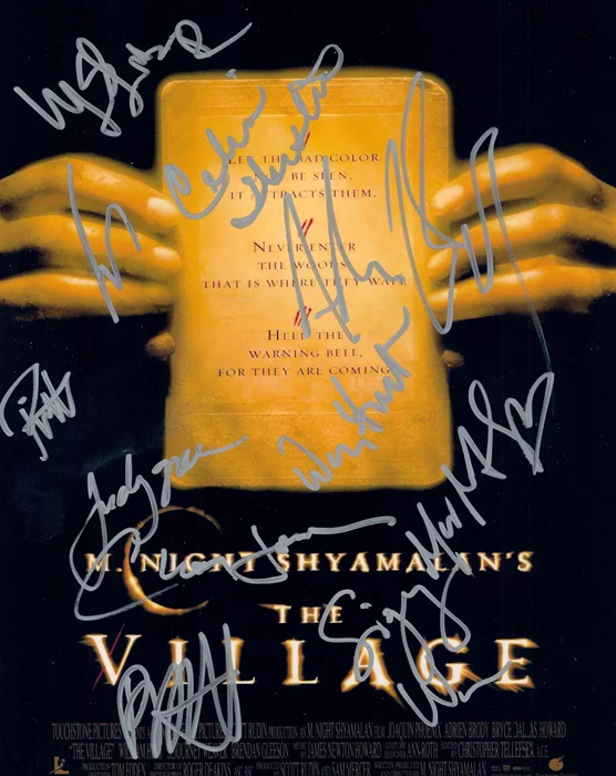 The Village autograph