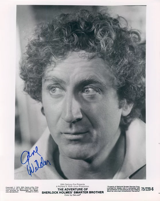 Gene Wilder autograph