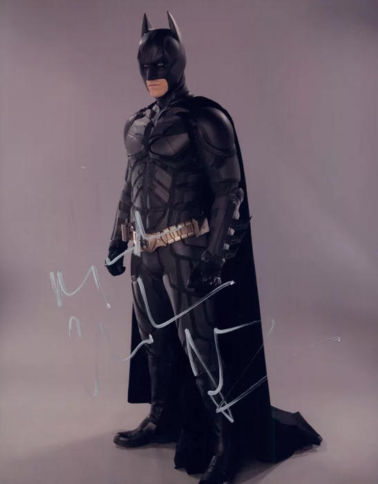 Christian Bale autograph