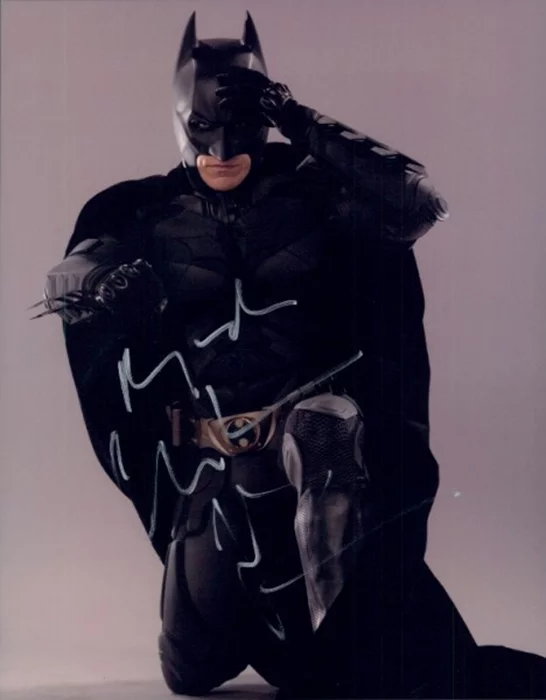 Christian Bale autograph
