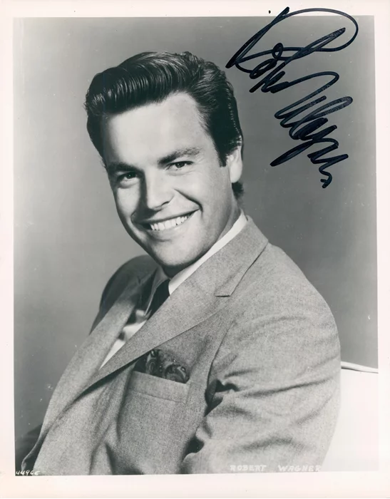 Robert Wagner autograph